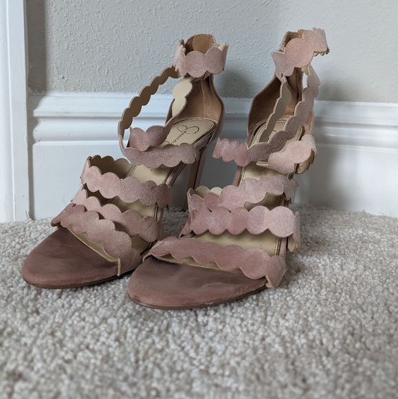 Jessica Simpson Pink Heels - Picture 1 of 4